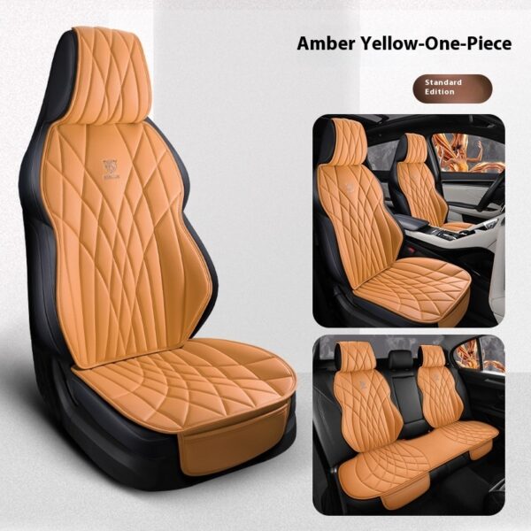 Car Universal Leather Semi-surrounded High-end Five-seat Seat Cover - Image 8