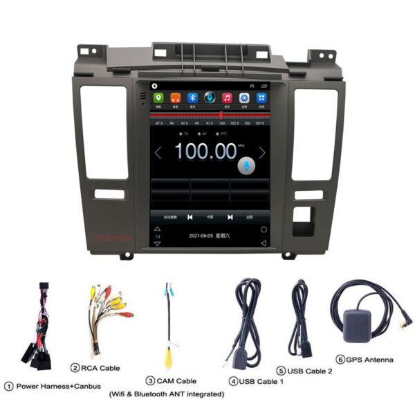 Navigation Car All-in-one Reversing Camera Player - Image 2
